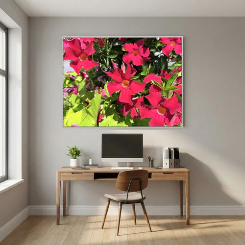 Beautiful red flowers 