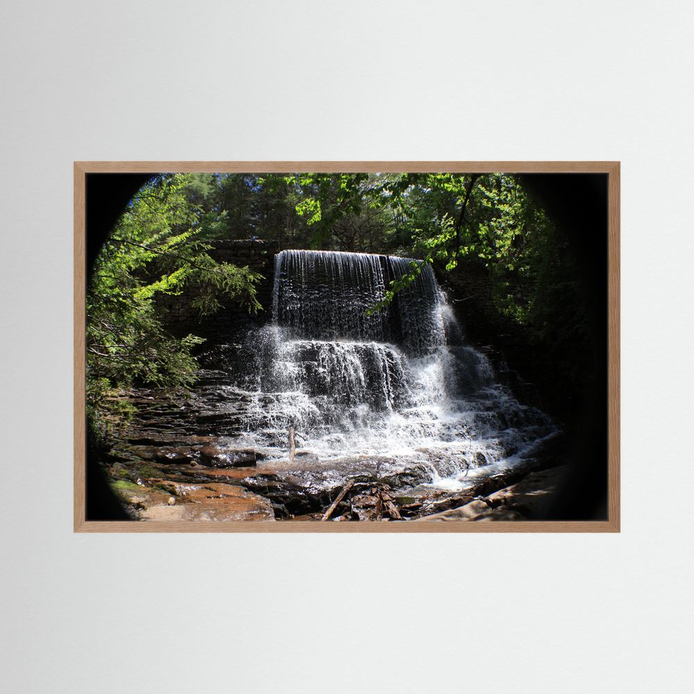 Man made waterfall 